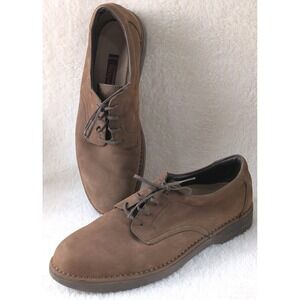 Rockport Men's Leather‎ Oxford Shoes Vibram Sole M2641-12M Brown Portugal 12M